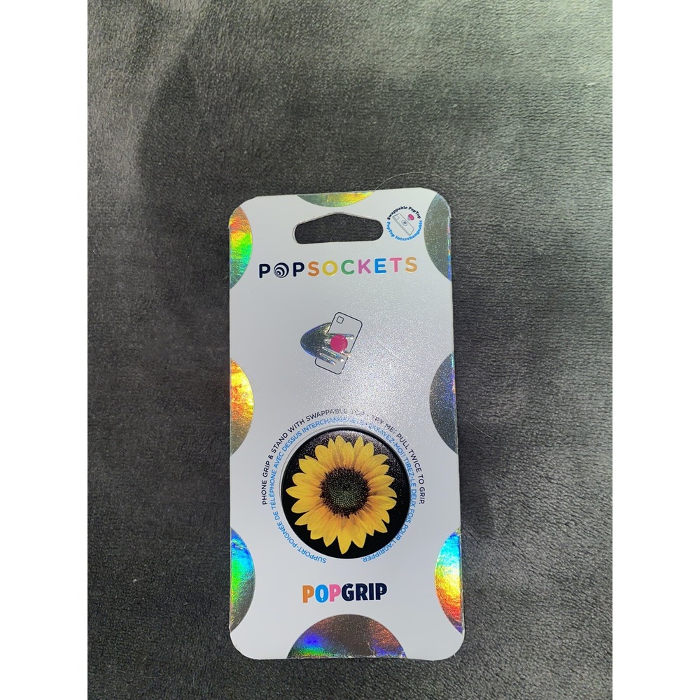 Sunflower PopSocket POPGRIP‎ , Plastic